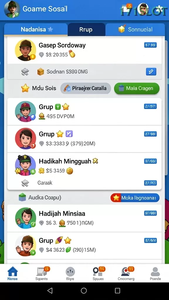 Cuplikan layar KETUA268 — pengaturan akun