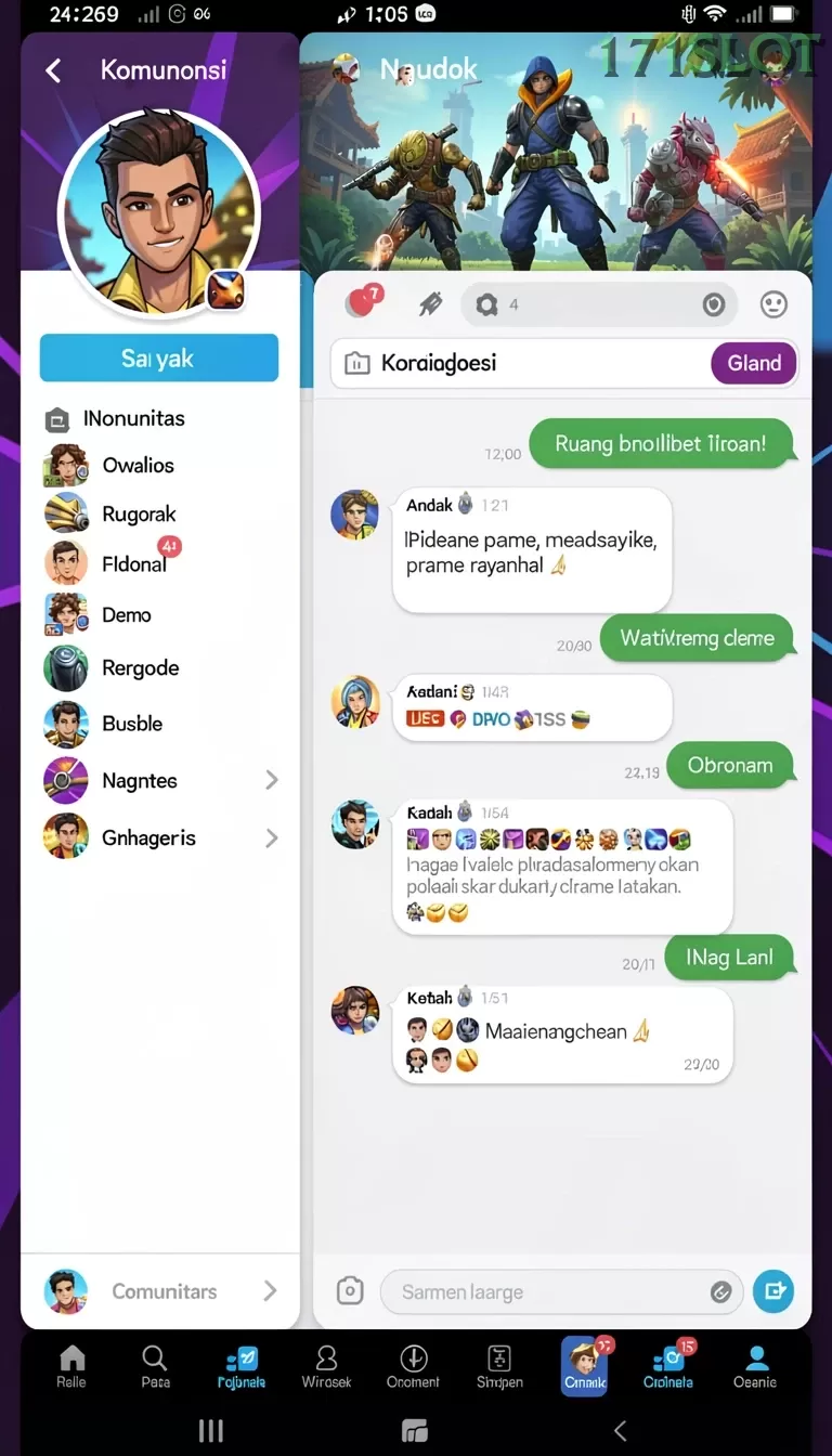 Cuplikan layar RUBAH4D — aktivitas